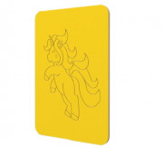 Décor unicorne pour crèche