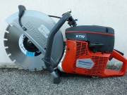 Découpeuse thermique à disque 3,7 kW - Diam. coupe de Ø300 ou Ø350 mm - Profondeur de coupe de 100 à 125 mm