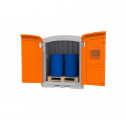 Dépôt de rétention en polyéthylène