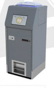Poubelle compacteur energie solaire