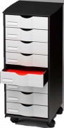 Desserte monobloc 8 tiroirs