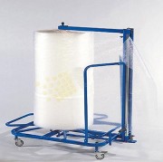 Dévidoir vertical pour film à bulles