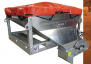 Distributeur d'aliments en acier galvanisé