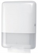 Distributeur d'essuie-mains blanc