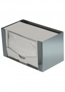 Distributeur pour masques chirurgicaux en inox - Boites ou sachets  