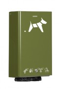Distributeur sachets hygiène canine HYGECA - Capacité 500 sacs