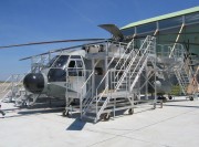 Dock de maintenance pour hélicoptère super frelon 