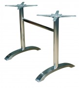 Double pied fonte ou inox pour restaurant