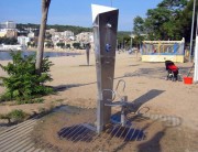 Douche de plage