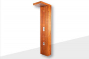 Douche PMR de plage acier galva