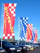 Drapeau concessionnaire automobile