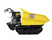Dumper à chenilles - Charge 500 kg - Godet L 1251 x l 785 x H 858 mm