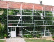 Echafaudage façade