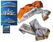 Echarpes pour miss et dauphines