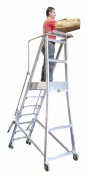 Echelle roulante repliable 150 Kg