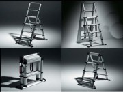 Échelle transformable télescopique