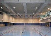 Éclairage salle de gymnase
