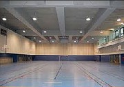 Éclairage salle de gymnase 