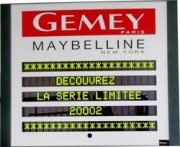 Ecran d'affichage lumineux