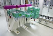 Empileur dépileur de bacs avec mise à niveau automatique - Capacité de 200 à 1000 kg