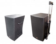 Enceinte amplifiée multifonctions sans fil portable 