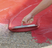 Peinture de sol coloré