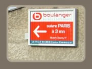 Enseigne signalétique 