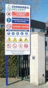 Enseigne signalétique extérieure