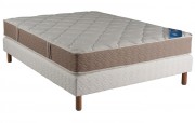 Ensemble Someo Matelas Chantilly Royal Sommier Villandry Pieds-140x190