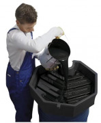 Entonnoir pour fût de 200 litres