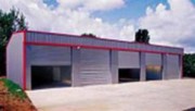 Entrepôt métallique de stockage