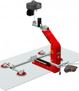 Manipulateur de bois à 4 ventouses - Capacité de levage 250 kg - Inclinaison 180° horizontal