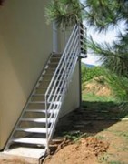 Escaliers aluminium 