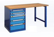  Établi avec armoires à tiroirs