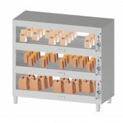 Etagère chauffante
