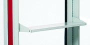 Etagère inox réglable en hauteur