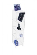 Etagère plexiglas 4 tablettes