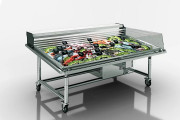 Etal poissons en inox - de -1°C à +2°C - à roulettes