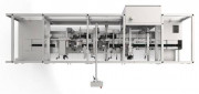 Etiqueteuse automatique horizontale - Pour produits cylindriques et carrés - Cadence : Jusqu’à 3000 produits/heure