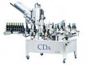 Etiqueteuse automatique et sertisseuse pour bouteilles - Cadence 1500 bouteilles/h