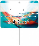 Etiquette de prix poissonnerie
