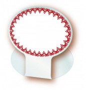 Etiquette dentelle pour boulangerie