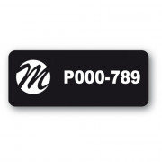 Etiquette destructible acrylate