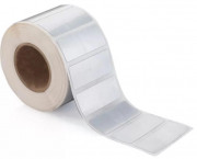 Etiquette métallisée ultra-résistante double adhésif