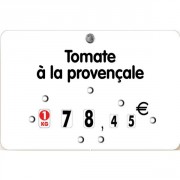 Etiquette pique prix pour boucheries