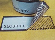 Etiquettes scellés de sécurité personnalisées