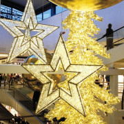 Etoile lumineuse pour décoration de noël