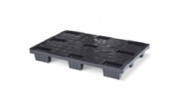 Palette plastique exportpal 1200x800x150 mm plateau plein