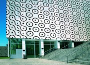 Façade textile imprimée