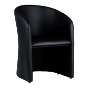 Fauteuil cabriolet en simili cuir